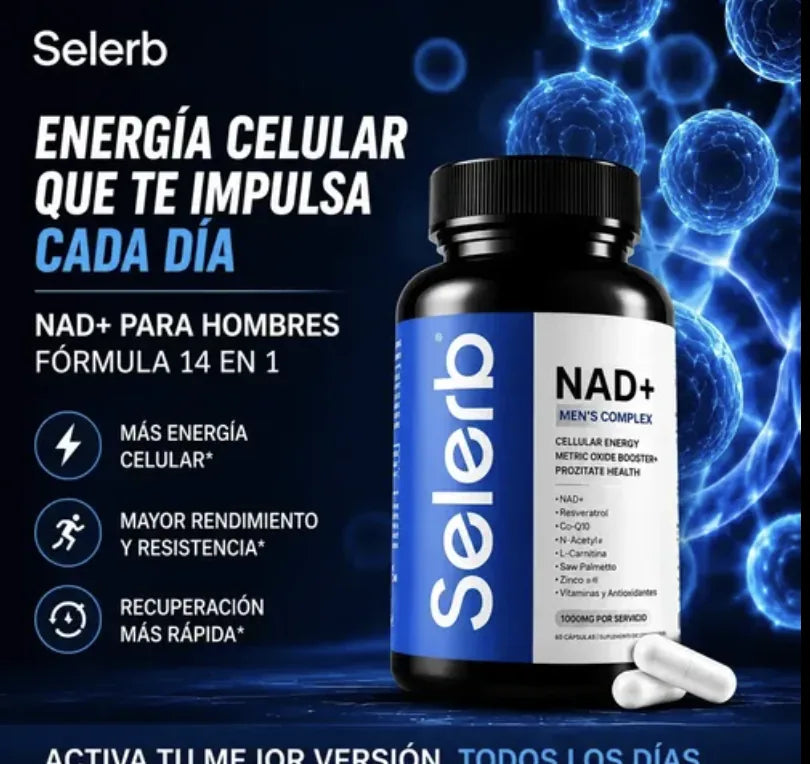 Selerb NAD+ Men's Complex 60 capsulas