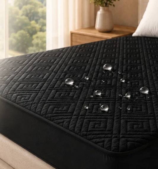 Cobertor de colchon BEDHOME impermeable negro