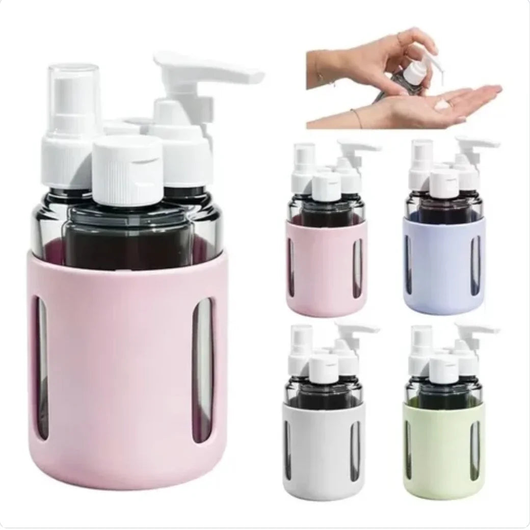Dispensador de viaje 4 en 1 VIALUX color surtido