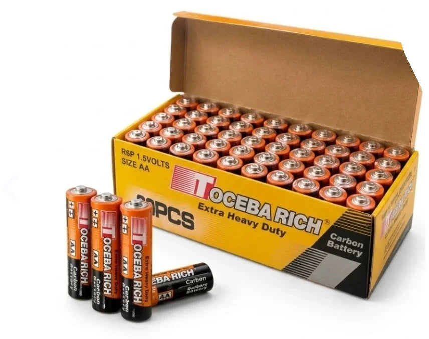 Caja de 60 pilas AA VOLTEX
