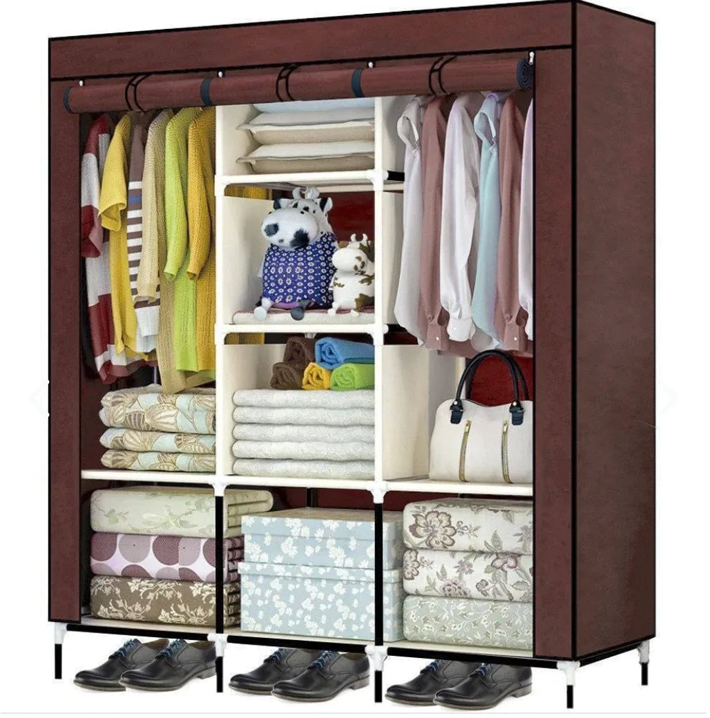 Ropero Closet Armario 3 Cuerpos con Forro Antipolvo CLOSMAX