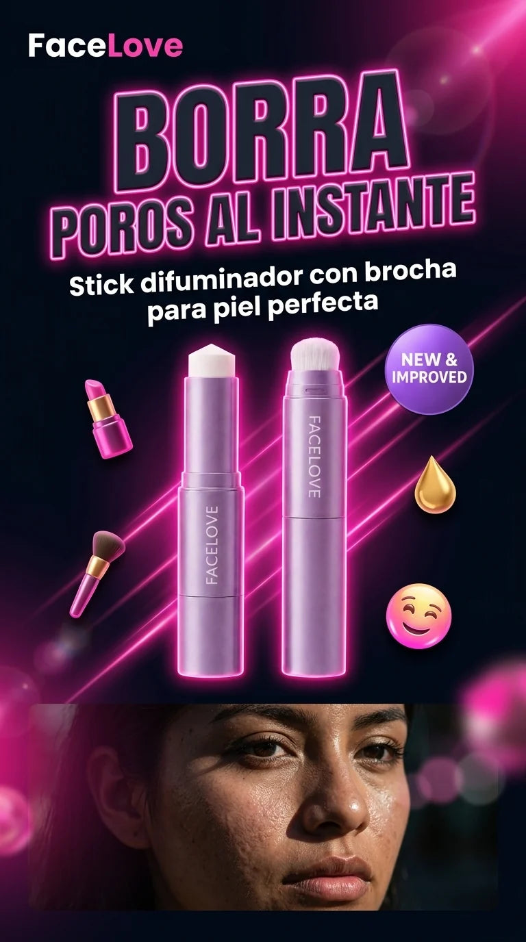 Stick Borrador de Poros FaceLove