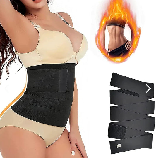 Faja cinta moldeadora negra FitCore