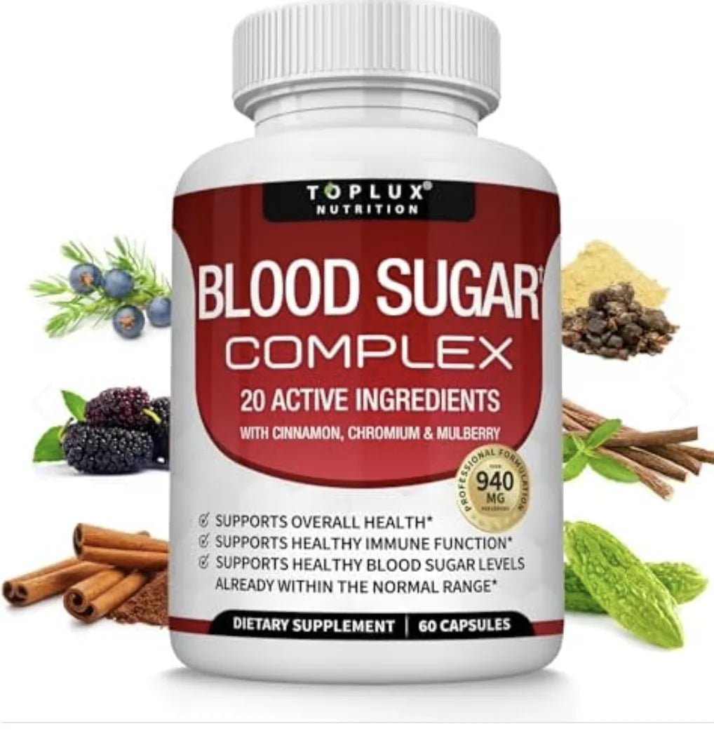 GLUCOVIT Blood Sugar Complex 60 cápsulas