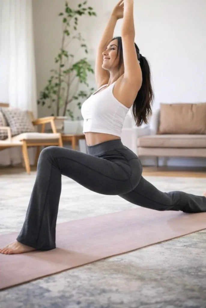 Leggins acampanados LUMIVA cintura alta