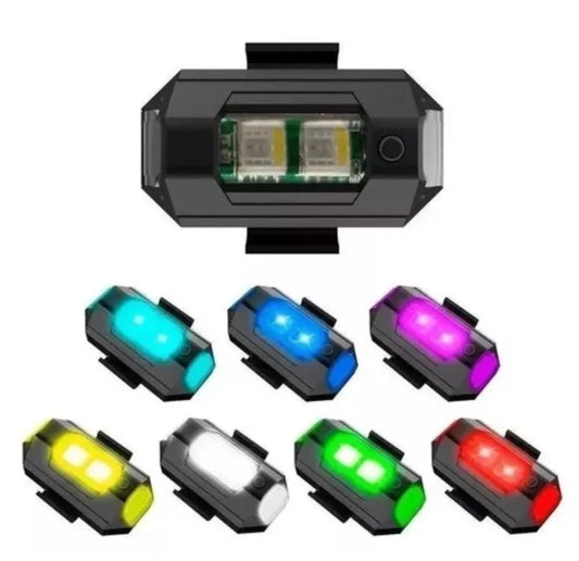 Luces LED RGB para moto NEOFLASH - 7 colores
