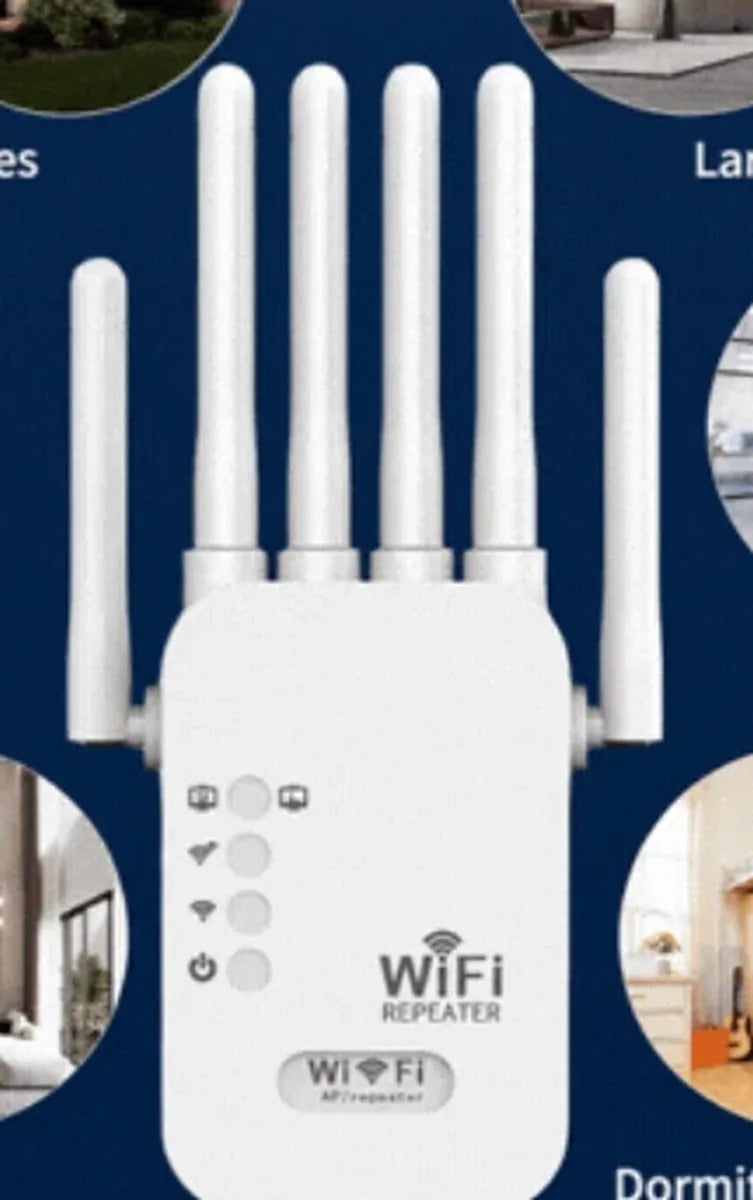 Repetidor WiFi NETLUX 6 antenas