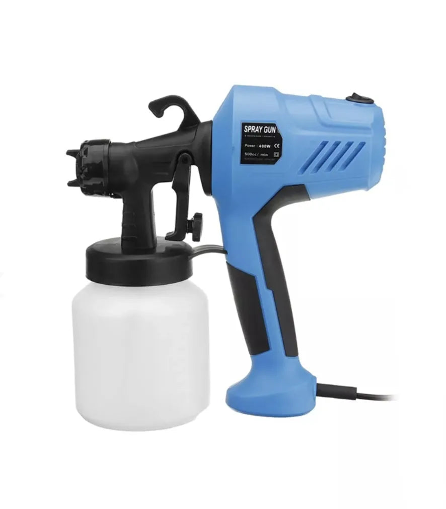 Pistola de pintura eléctrica NOVAPINT 400W con depósito de 500cc