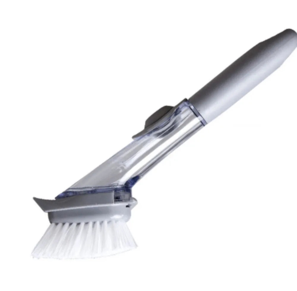 Cepillo con dispensador de jabon para mascotas PETLUX