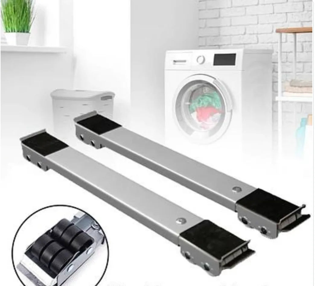 Soporte pesado de ruedas ajustables RODAMAX para lavadora y refrigeradora